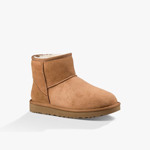 Ugg Classic Mini II Women Classic Boots Brown (8741XGEBU)